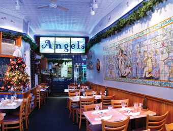 Angels: See the menu, the review, restaurant hours, location, and more.